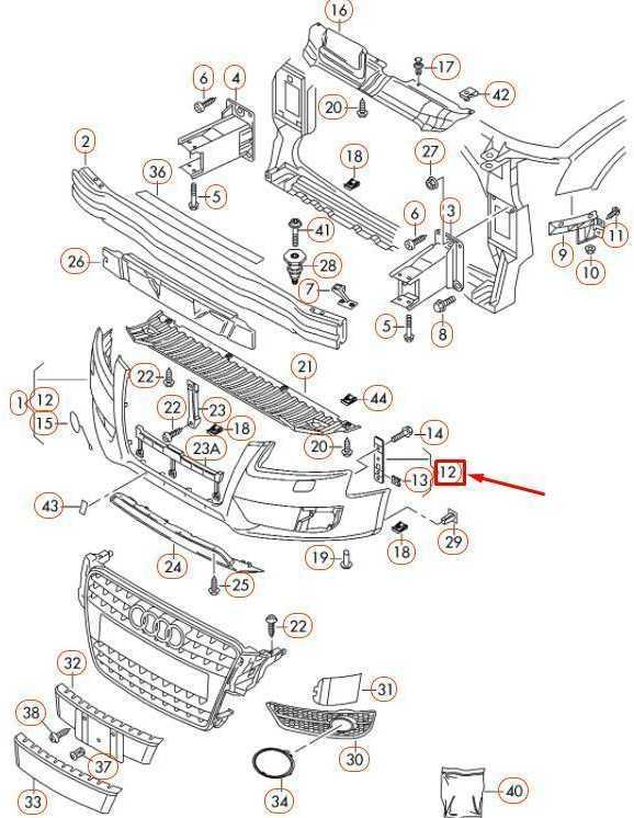 VAG AUDI Audi A4 allroad quattro Avant Kairės = dešinės pusės apsauginė juostelė originali 8K0807277