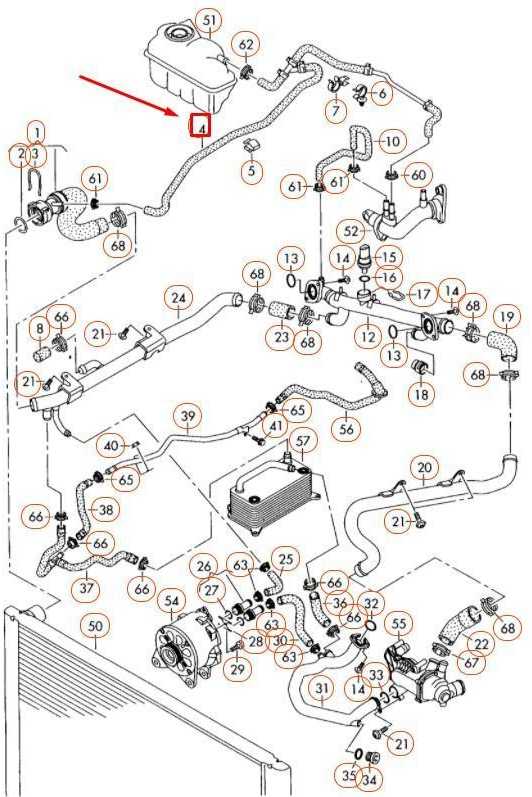 VAG AUDI Audi A6 furgonas S6 quattro 4F2 4F5 aušinimo skysčio žarna originali 4F0121107BB