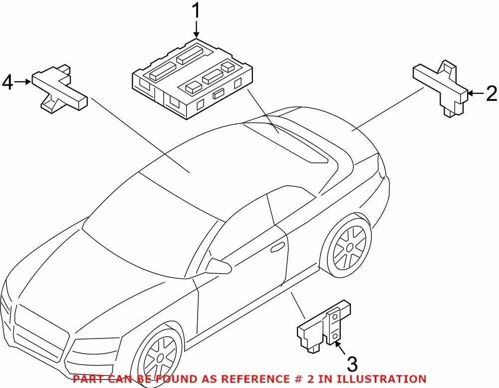 VAG "Audi" be rakto įvesties antena 8K0907247 Originali