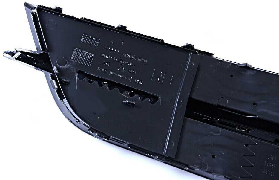 VAG AUDI grotelės Satin Juodas 4G8807648F9B9