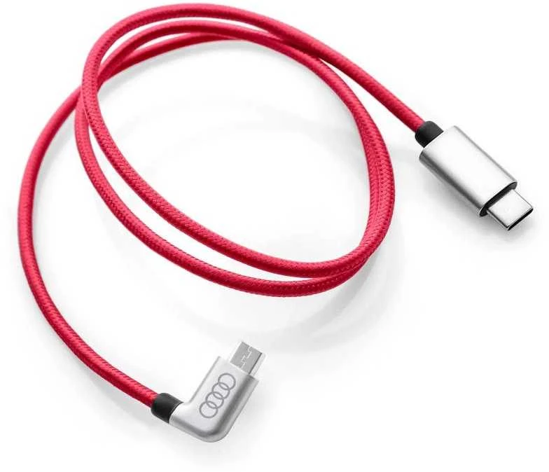 VAG AUDI įkrovimo laidas mobiliajam laikikliui USB-C originalus 8S0051435J