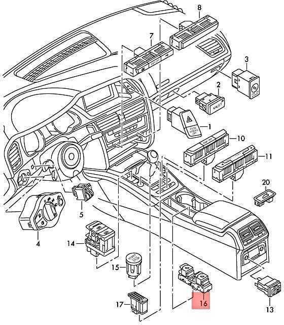 VAG AUDI jungiklis, skirtas automobiliams su hidrauliniu viršumi 8F0959727BV10 Originalus