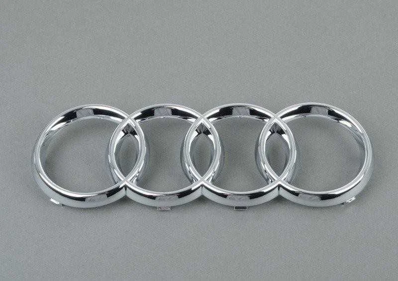 VAG AUDI NAUJA AUTENTIŠKA Q5 2008-2016 PRIEKINĖS ŽENKLO GRILIO EMBLEMA 8R0853605