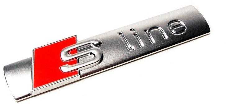 VAG AUDI NAUJA ORIGINALI A1 A3 A4 A5 A6 A7 A8 Q5 Q7 TT S-LINE EMBLEMA 8N0853601A