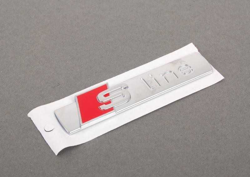 VAG AUDI NAUJA ORIGINALI A1 A3 A4 A5 A6 A7 A8 Q5 Q7 TT S-LINE EMBLEMA 8N0853601A
