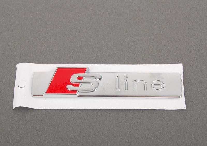 VAG AUDI NAUJA ORIGINALI A1 A3 A4 A5 A6 A7 A8 Q5 Q7 TT S-LINE EMBLEMA 8N0853601A