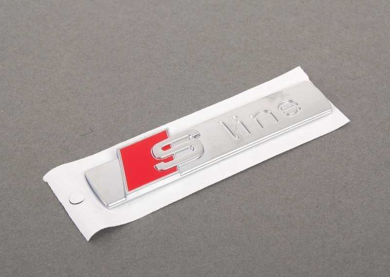 VAG AUDI NAUJA ORIGINALI A1 A3 A4 A5 A6 A7 A8 Q5 Q7 TT S-LINE EMBLEMA 8N0853601A