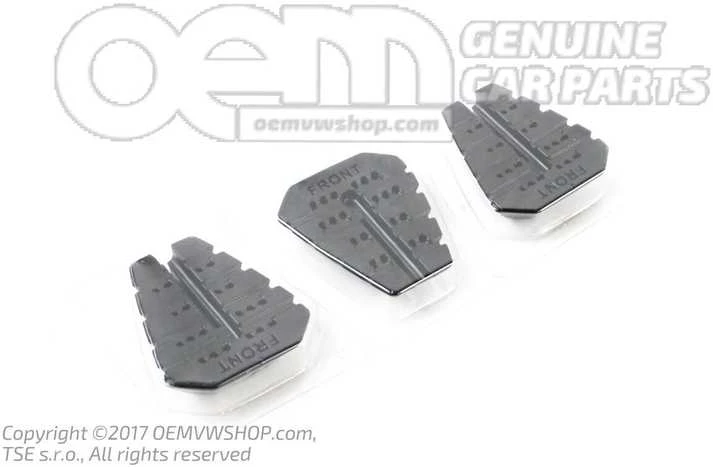 VAG "Audi A3" 3 originalios oro gaiviklio atsarginės kasetės 81A087009