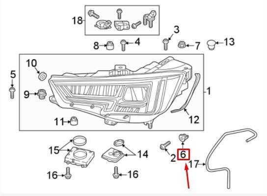 VAG "Audi" priekinių žibintų montavimo plokštės tarpinė originali 8S0806305