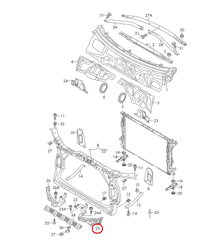 VAG AUDI Q3 12-16 O/S dešiniojo priekinio žibinto atramos laikiklis originali 8U0805608A