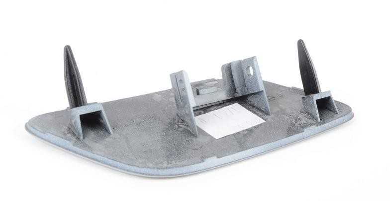 VAG AUDI Q3 2012-2014 Priekinio bamperio vilkimo kablio akies dangtelis, gruntuotas, kairysis originalus 8U0955275GRU