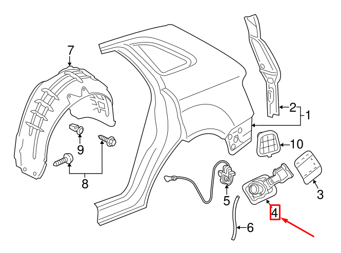 VAG AUDI Q3 8U 8U Galinis degalų bako dangtelis 8U0809906C Originalus
