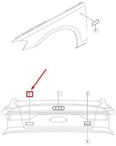 VAG AUDI Q3 8U Galinis Emblemos Ženkliukas 8U0853741AT94 NAUJAS ORIGINALUS