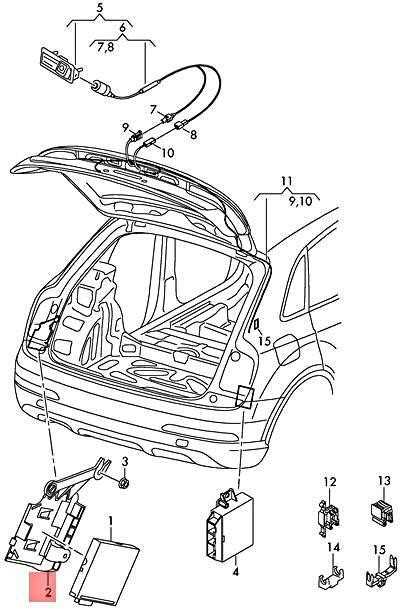 VAG AUDI Q3 8U kameros valdymo bloko laikiklis Originalus 8U0035209