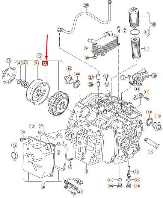 VAG AUDI Q3 8U pavarų dėžės dangtelis originalus 0BH301205D