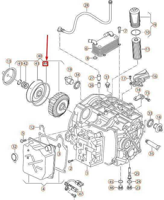 VAG AUDI Q3 8U pavarų dėžės dangtelis originalus 0BH301205D