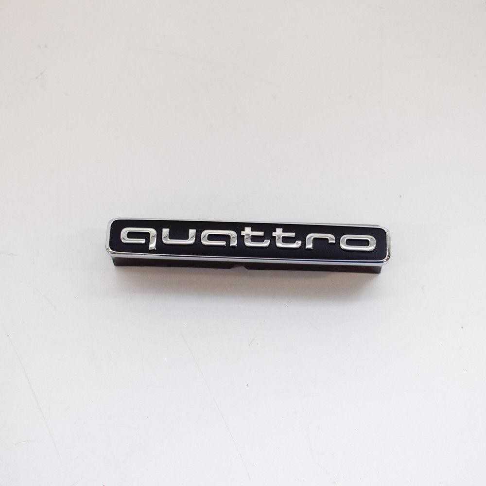 VAG Audi Q3 8U Priekinis Bamperis Viršutinė Grotelė QUATTRO Ženklelis 8U0853736BT94 NAUJAS ORIGINALUS