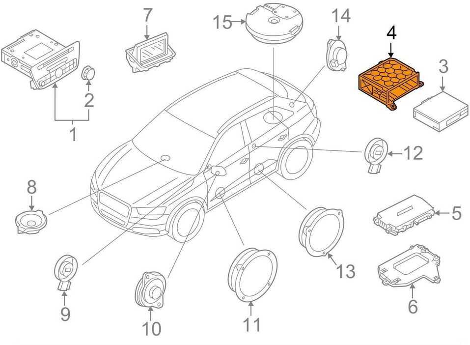 VAG Audi Q3 8U stiprintuvas laikiklis 8U0907368 ORIGINALUS NAUJAS
