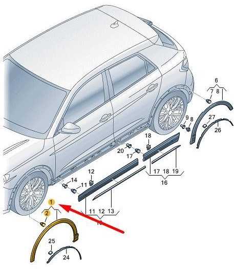 Vag Priekinio Desiniojo Rato Arkos Dangtis Audi Q3 F3 Originalus 83A853718AGRU