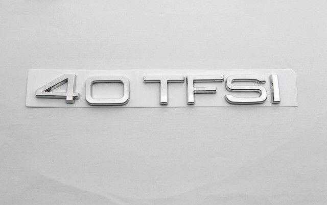 VAG AUDI Q3 Q3 Q5 Q7 Galinė 40 TFSI emblema chromuota originali 8U0853744A
