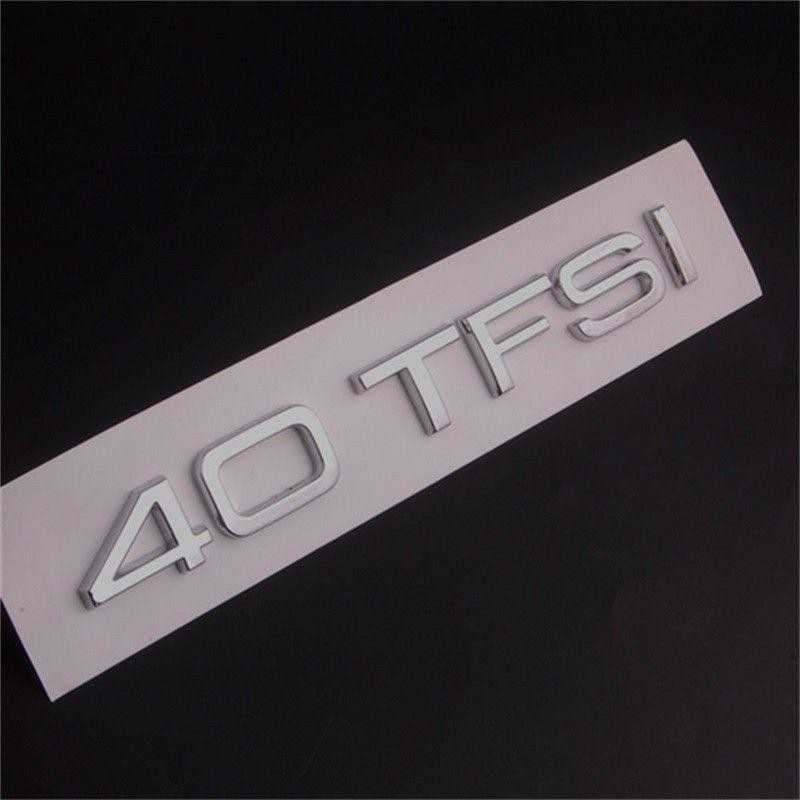 VAG AUDI Q3 Q3 Q5 Q7 Galinė 40 TFSI emblema chromuota originali 8U0853744A