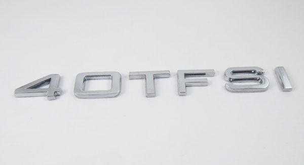 VAG AUDI Q3 Q3 Q5 Q7 Galinė 40 TFSI emblema chromuota originali 8U0853744A