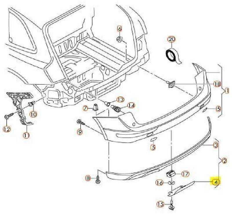 VAG AUDI Q5 09-12 galinio bamperio vilkimo kablio dangtelio dangtelis nugruntuotas originalus 8R0807819A