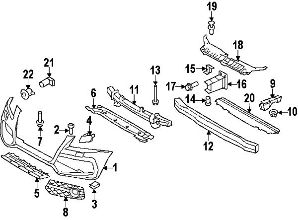 VAG AUDI Q5 09-12 O/S dešinysis S-Line bamperio grotelės rūko žibintas originalus 8R0807682EZDE