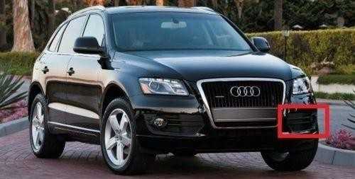 VAG AUDI Q5 09-12 priekinis bamperis rūko žibintų grotelės kairėje N/S originalios 8R0807681A