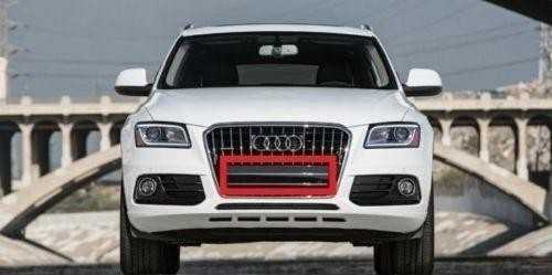 VAG AUDI Q5 13-16 Priekinės grotelės numerio lentelės užpildas Ištrinti blizgią juodą spalvą Originalus 8R0807287DT94