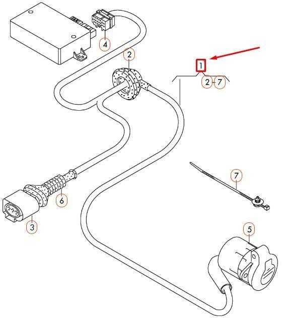 VAG AUDI Q5 8R Priekabos Valdymo Laidų Rinkinys Lizdui 8R0971541C NAUJAS ORIGINALUS
