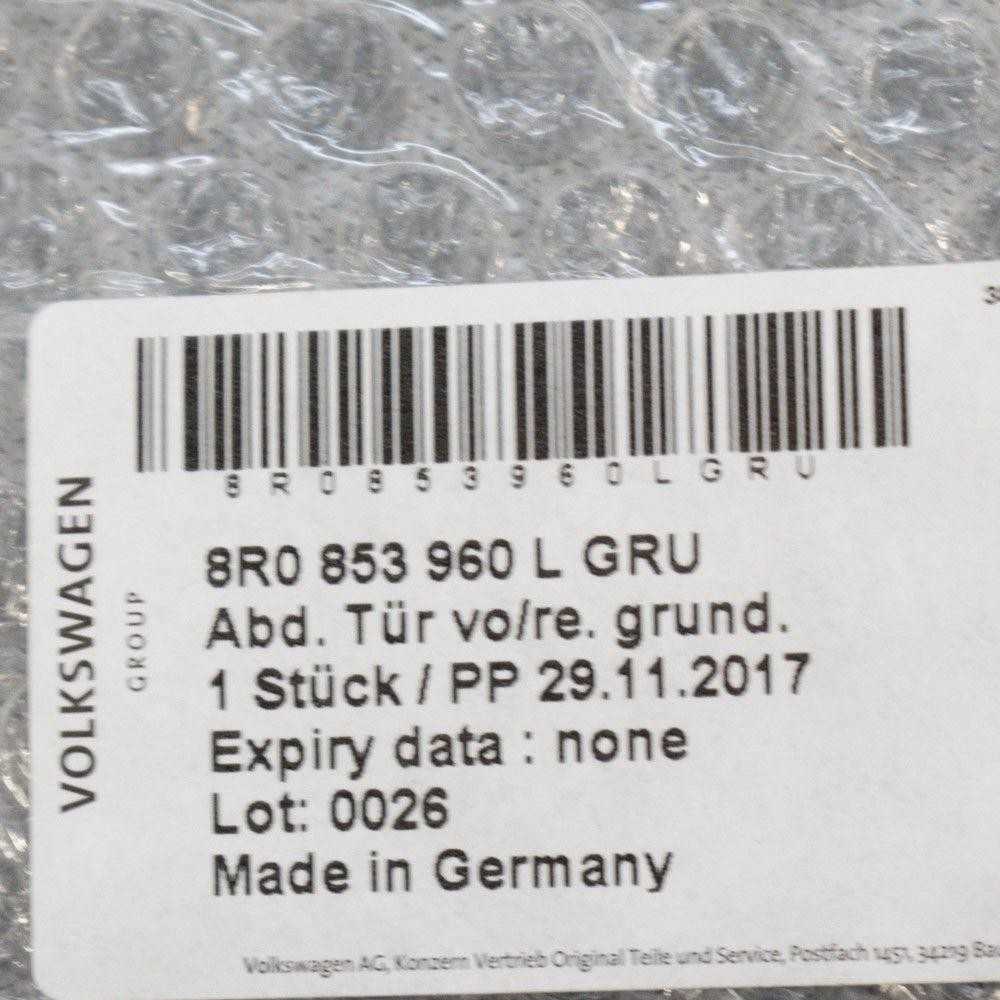 VAG Audi Q5 8R Priekinės Dešinės Durų Apdailos Apatinė 8R0853960L GRU 2014 Nauja Originali