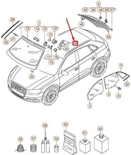 VAG AUDI Q5 8RB dangtelio dangtelis 4G originalus L0907299AB4PK