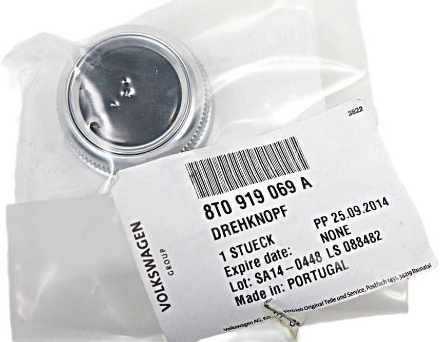 VAG AUDI Q5 A4 A4 S4 B8 A5 RS4 RS5 2008- Pagrindinio valdymo rankenėlė originali 8T0919069A