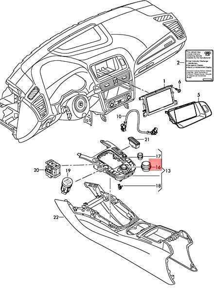 VAG AUDI Q5 A4 A4 S4 B8 A5 RS4 RS5 2008- Pagrindinio valdymo rankenėlė originali 8T0919069A