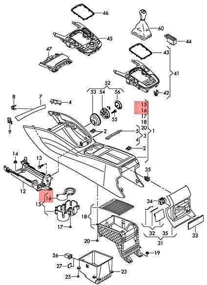 VAG "Audi Q5" centrinės konsolės dvigubo puodelio laikiklio guminis įdėklas originalus 8R0862435A4PK