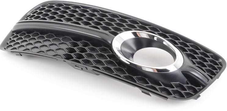 VAG "Audi Q5" priekinio bamperio rūko žibintų grotelės Chrome Trim Right Genuine 8R0807682E