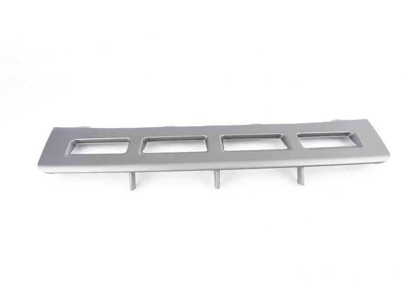 VAG AUDI Q5 S LINE 09-12 Priekinio bamperio centrinis apatinis pilkas spoilerio dangtelis originalus 8R0807110A1RR