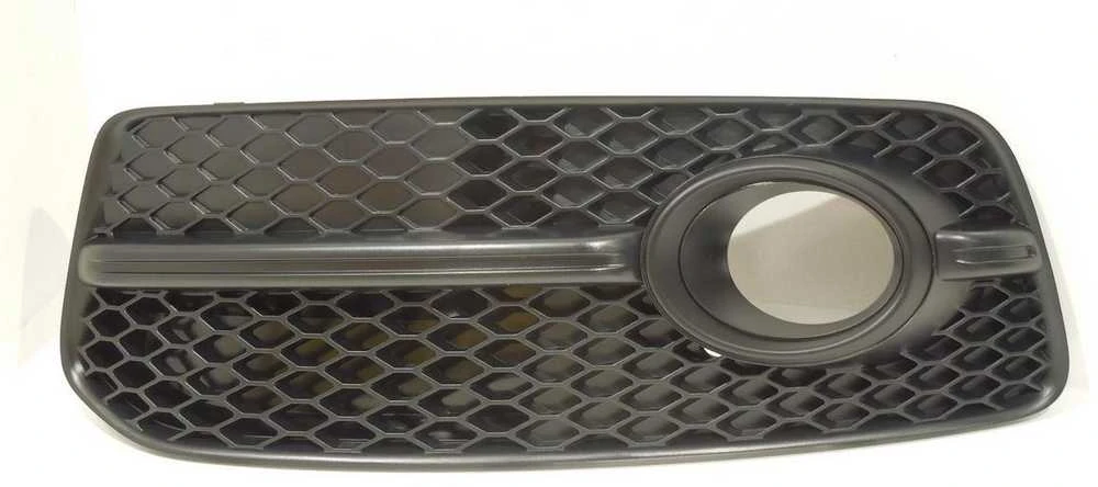 VAG AUDI Q5 S-Line 2009-2012 m. Priekinio bamperio rūko žibintų grotelės juodos spalvos apdaila kairė originali 8R0807681EZDE