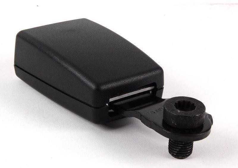 VAG AUDI Q7 4L 4LB Satino juodos spalvos diržo fiksatorius originalus 4L0857740J01C