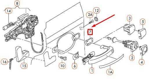 VAG AUDI Q7 4L galinių durų priekinės rankenos dangtelis originalus 4L0837211