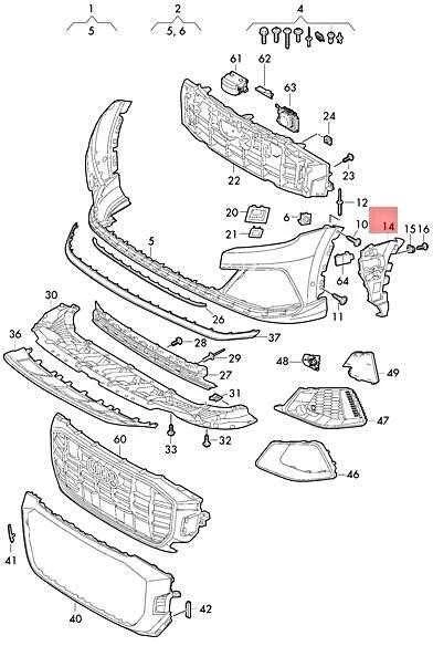 VAG Audi Q8 4MN uždarymo elementas kairysis originalus 4M8807095A