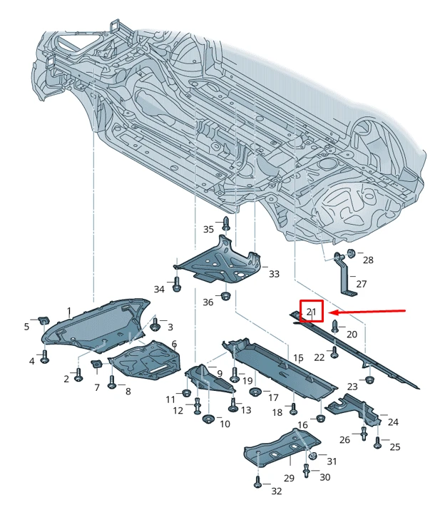 VAG AUDI Q8 RSQ8 Po dugnu apdaila Originali 4M8825211