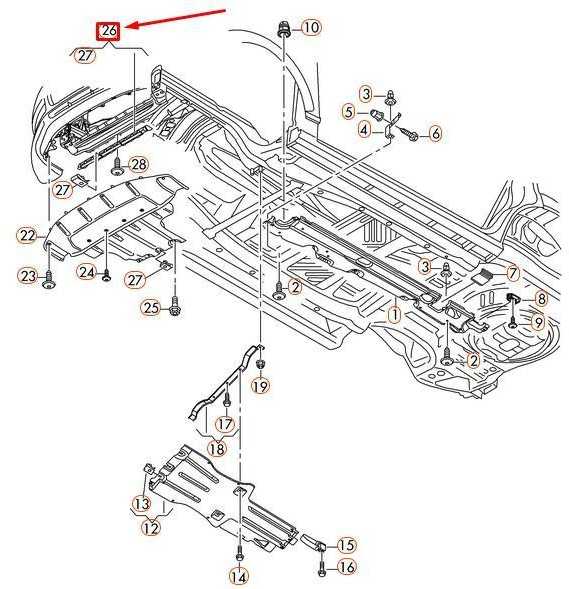VAG "Audi" radiatoriaus atraminis purslų skydo laikiklis originalus 7L8825195A