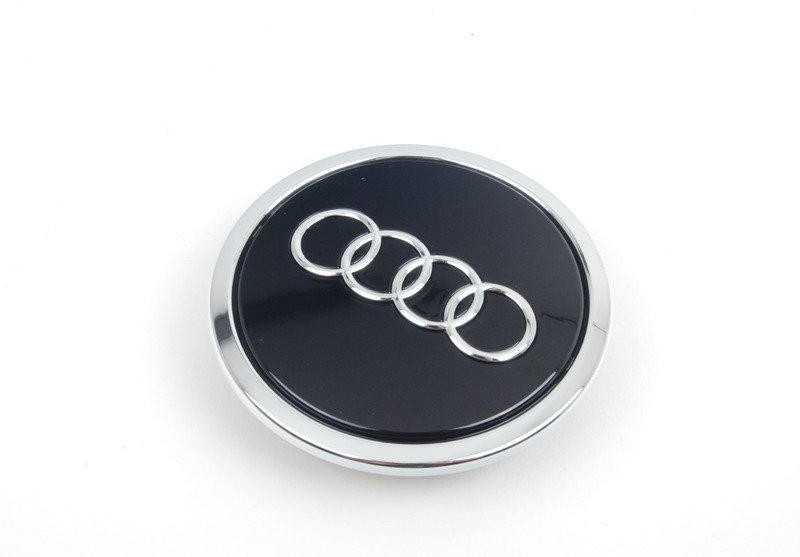 VAG AUDI ratų centro stebulės dangtelis blizgus juodas originalus 4B0601170AAX1