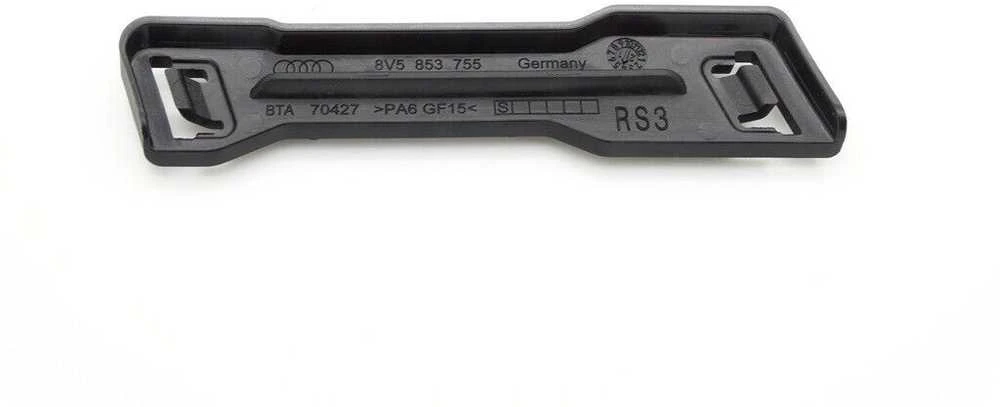 VAG Audi RS3 logotipo užrašas ant grotelių juodas originalus 8V5853736BT94