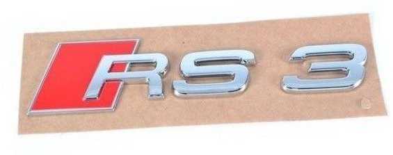 VAG Audi RS3 Sportback Galinės Emblemos Raidžių Ženkliukas Dekoras Originalus 8P0853740