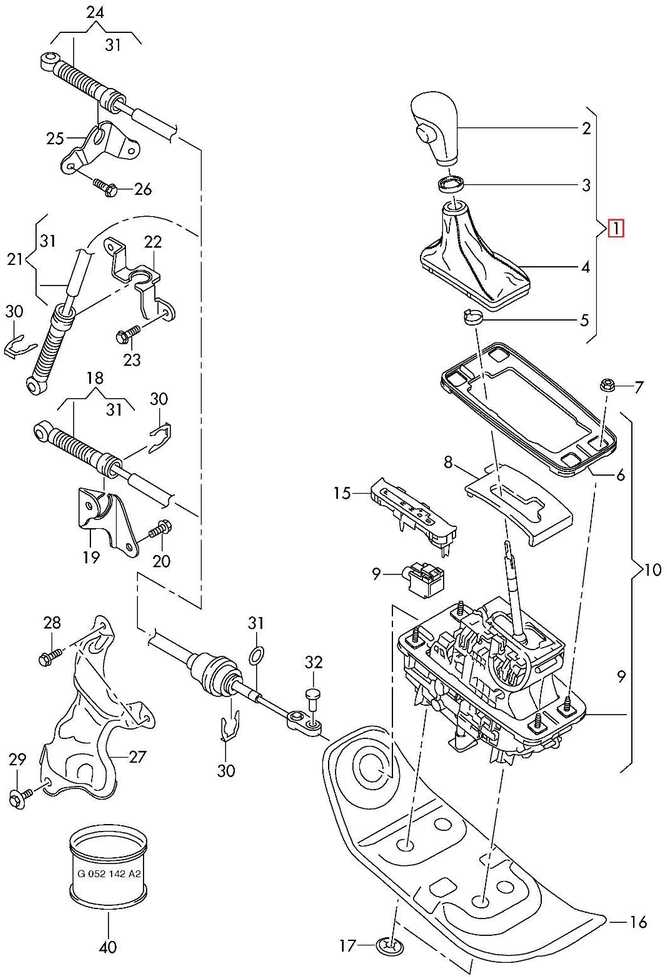 VAG Audi RS4 RS5 S-Tronic pavarų perjungimo rankenėlė su batu LHD originali 8K1713139QNOR