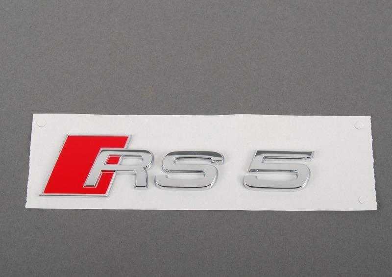 VAG AUDI RS5 Cabrio quattro Coupe 8F7 8T3 Inscription originalus 8T0853740