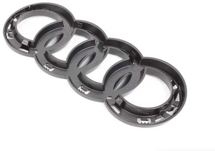 VAG AUDI RS7 priekinių grotelių "AUDI" žiedų adapteris originalus 4G8853391T94
